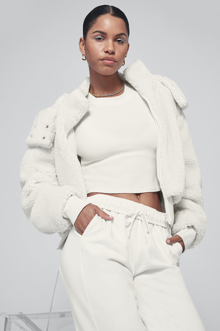 Buy Foxy Sherpa Jacket online Alo Yoga UAE